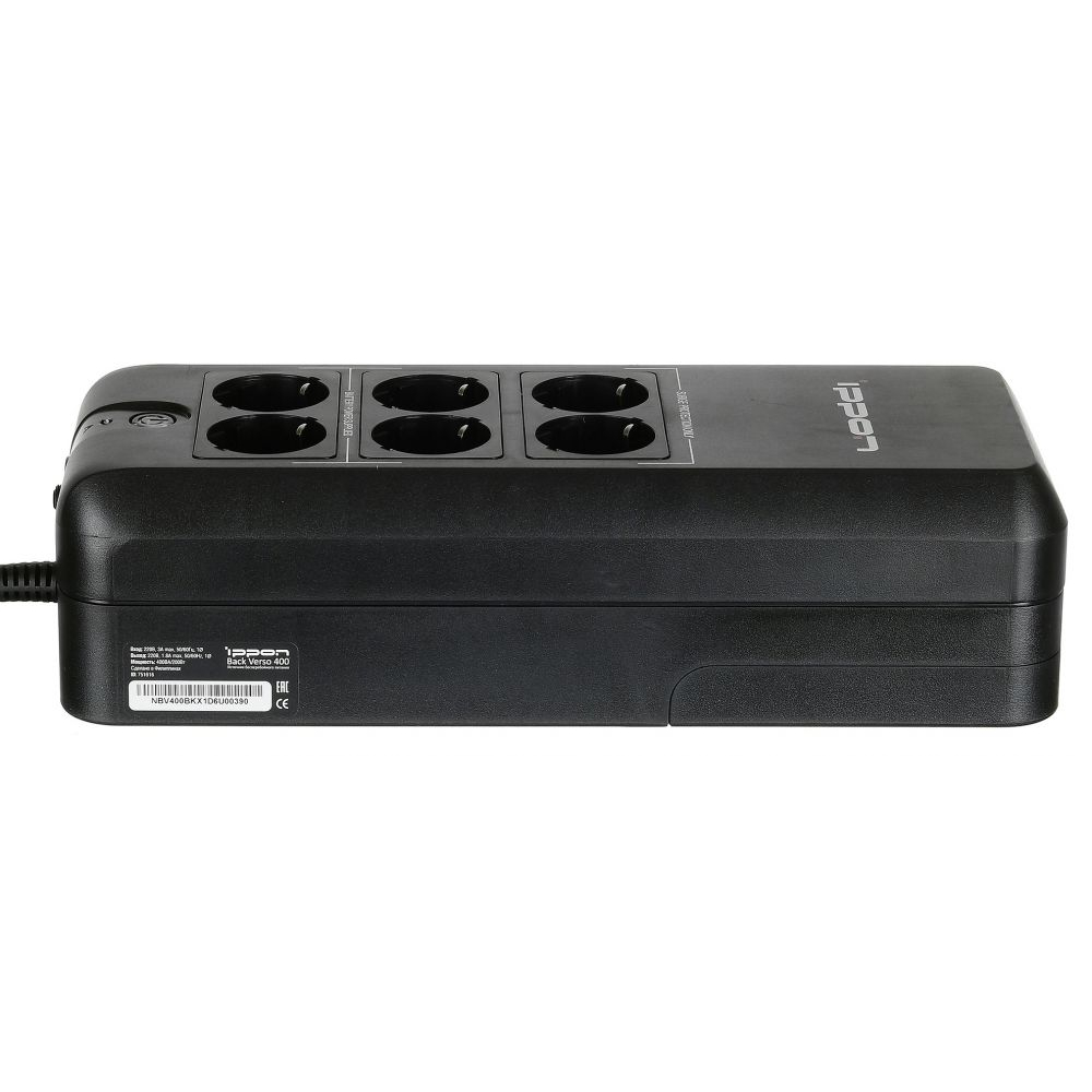 Источник бесперебойного питания Ippon Back Verso 800, 800VA, 420Вт (751623)
