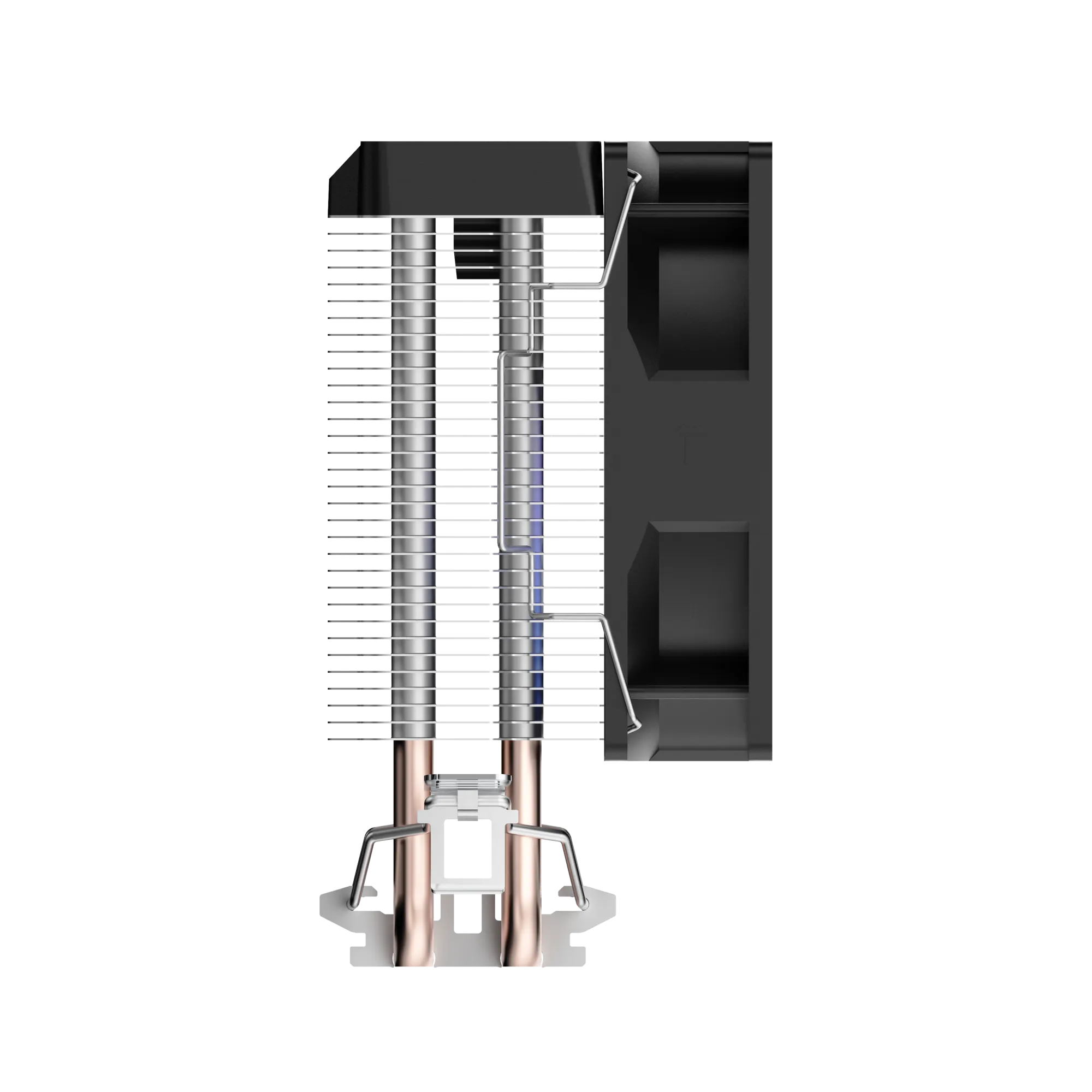 Вентилятор для процессора Ocypus Gamma A20 BK ARGB, Черный (Gamma-A20-BK1AAWN00F-GL)