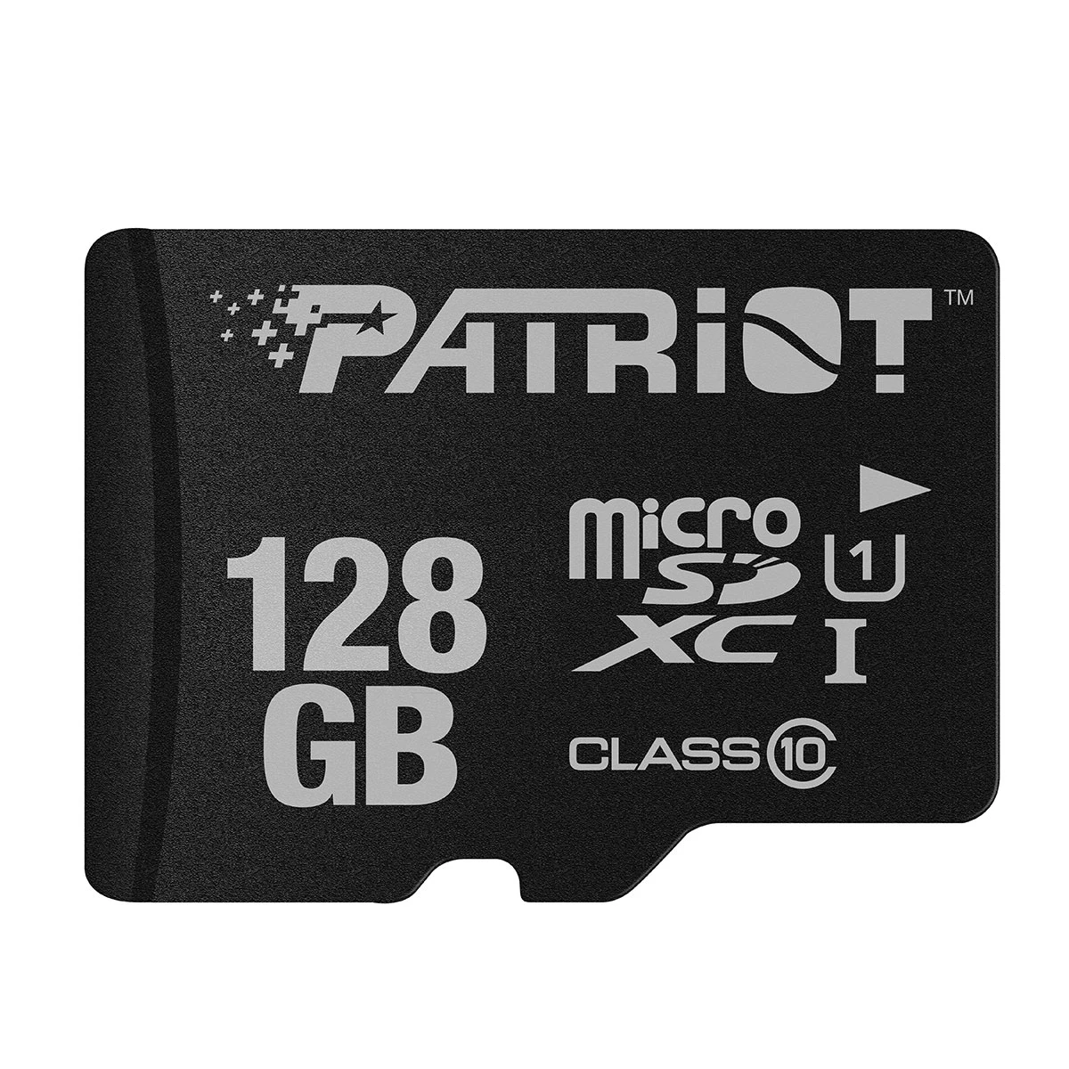 Карта памяти microSDXC 128GB, Patriot LX Series UHS-I, + adapter SD (PSF128GMCSDXC10)