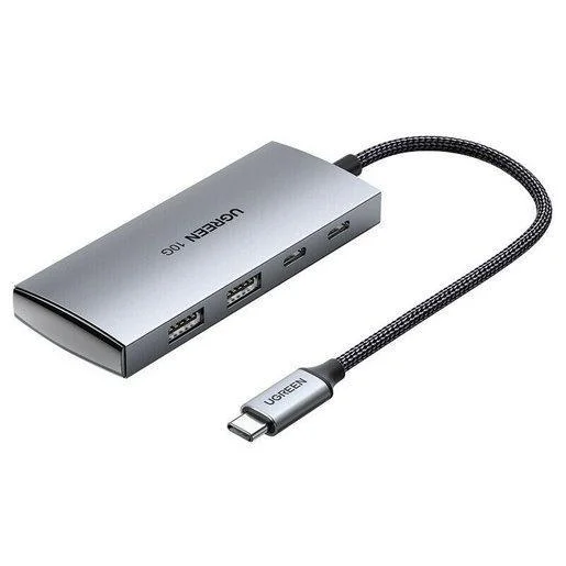 Хаб UGREEN CM480 30758 USB-C To 2xUSB-A + 2xUSB-C 10Gbps (30758)