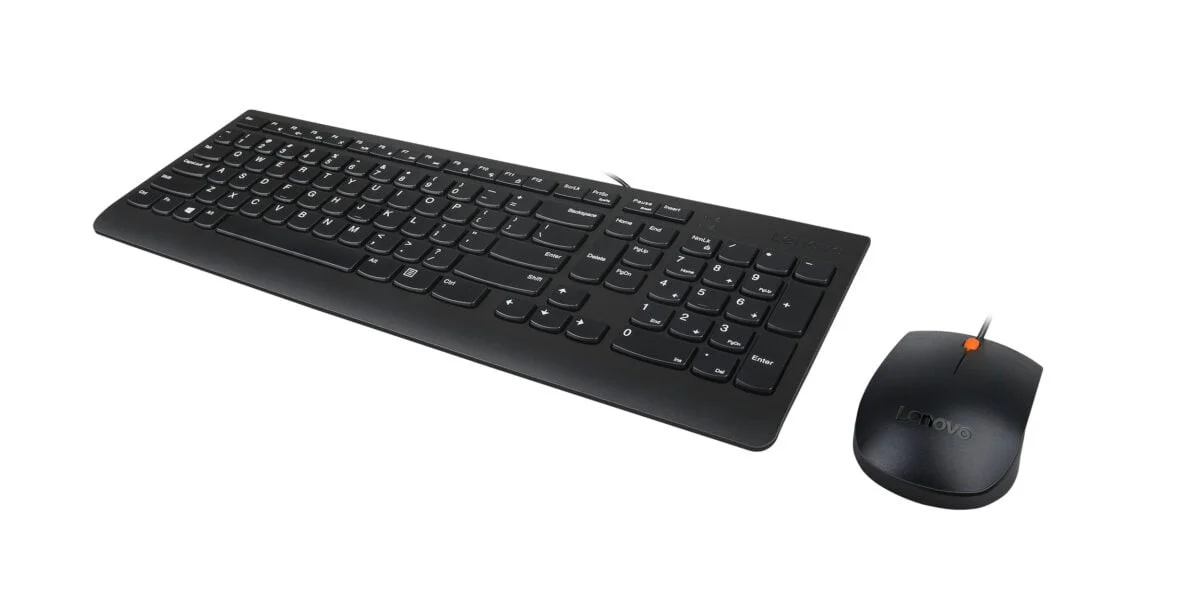 Комплект клавиатуры и мыши Lenovo Essential Wired (4X31R64429)