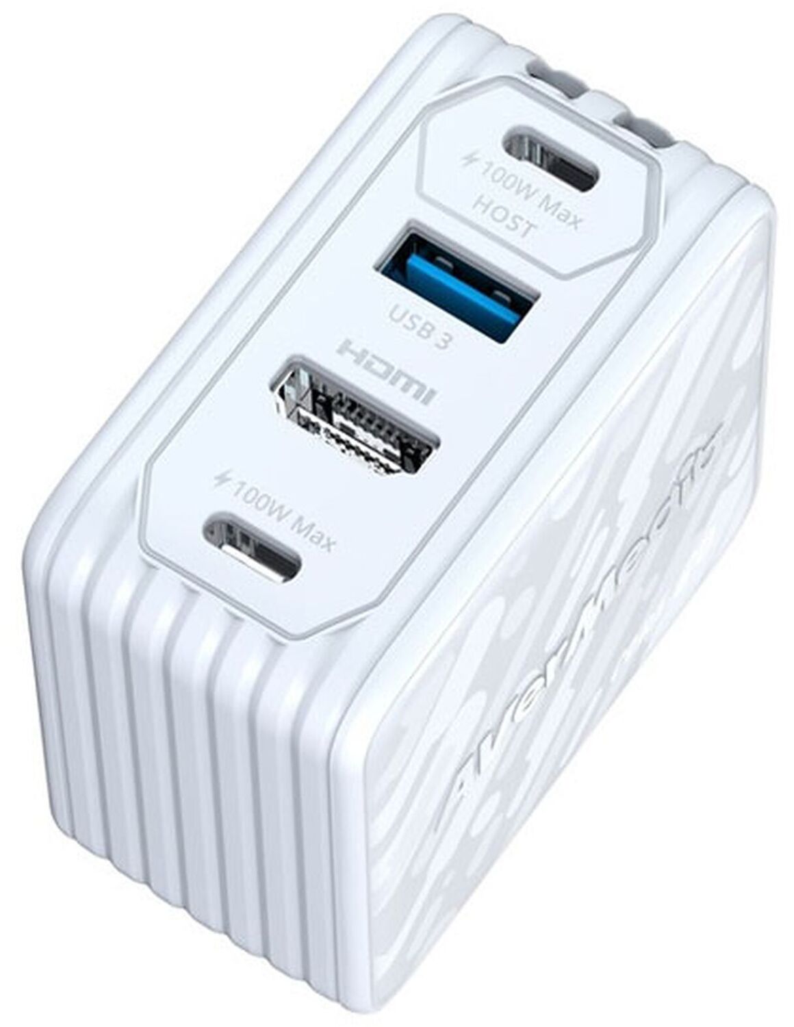 Карта видеозахвата Зарядный блок + передача данных  AverMedia Core GO, Charging 100W, white GC313 (40AAGC313AWP)