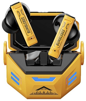 Наушники беспроводные TWS Transformers TF-T36, Yellow (TF-T36_Yellow)