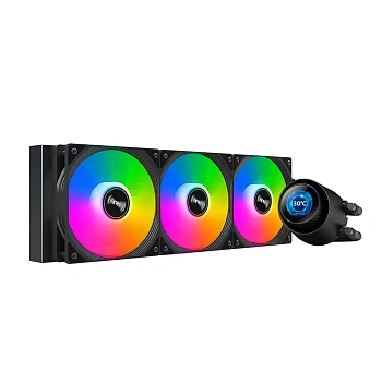 Кулер с водяным охлаждением Huntkey GX360R Atlas Shark Black (710-43436094R6)