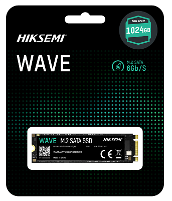 Твердотельный накопитель SSD Hiksemi (Hikvision) HS-SSD-WAVE(N) 1024G, M.2 SATA (HS-SSD-WAVE(N)/1024G)