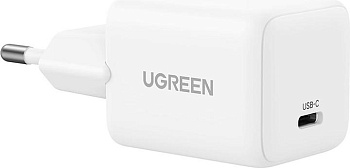 Зарядное устройство на 1C, 20W, QC4.0/PD3.0, Gan X, белый, X512 (55554) UGREEN