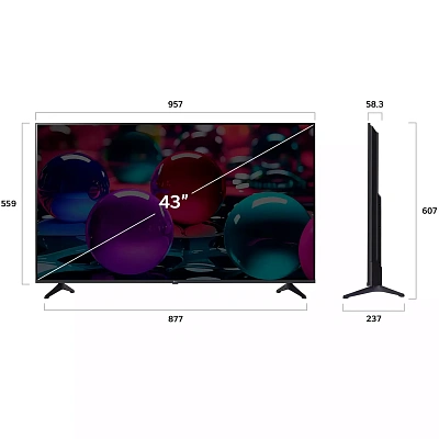 Телевизор LG UA73 43" LED 4K UHD Smart (43UA73006LA)