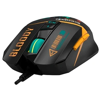 Мышь игровая Bloody W63Max Renegade Black Midnight SAVAGE (W63Max Renegade Black Midnight)