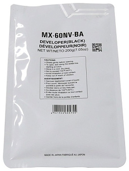 Девелопер MX-60NVBA для SHARP MX-3050N/4050N/5070N/C3081R/C5081D (CET) Black (CET171009)
