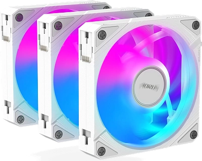 Комплект вентиляторов Gigabyte GP-ECFAN1203 ICE, WHITE (GP-ECFAN1203 ICE)