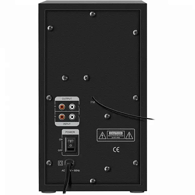 Колонки Defender Eclipse (2.1) - Black, SD, USB, FM, MP3, LED (65593)