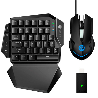 Комплект игровой GameSir VX (состоит из: клавиатура GameSir-VX, мышь GameSir-GM190 и приемник VX Dongle) (GameSir-VX)