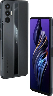 Смартфон Tecno Pova 3 6Gb/128Gb (LF7N/6Gb/128Gb/ECO BLACK) (LF7N/ECO BLACK 128GB)