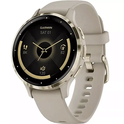 Смарт часы Garmin Venu 3S, серый (010-02785-02)