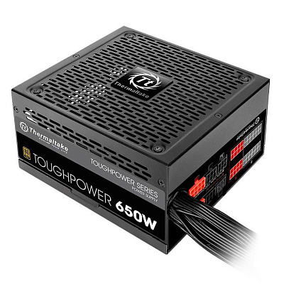 Блок питания Thermaltake Toughpower GF1 650W (Gold) (PS-TPD-0650FNFAGE-1)