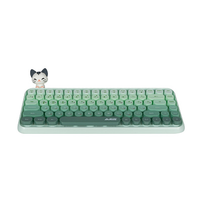 Клавиатура Ajazz 308i Cat Gradient Green (308i/Cat/Green)