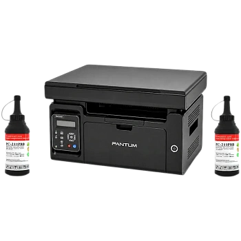 МФУ Pantum M6500 + Two Refill kit (4800 page) (M6500-TWOREFILLKIT)
