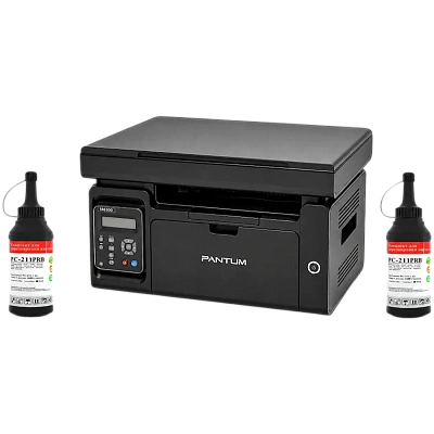 МФУ Pantum M6500 + Two Refill kit (4800 page) (M6500-TWOREFILLKIT)