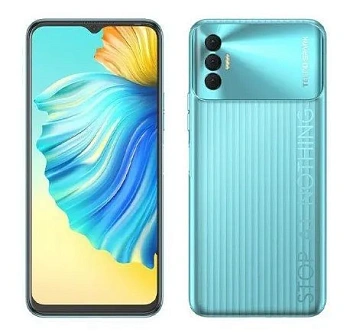 Смартфон Tecno Spark 8P Cyan (KG7N/64GB/TURQUOISE CYAN)