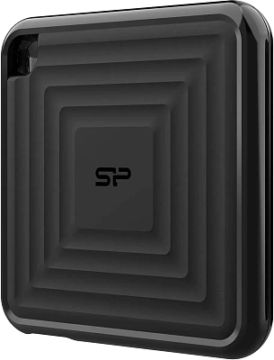 Внешний SSD диск USB Silicon Power PC60 1 TB, black (SP010TBPSDPC60CK)