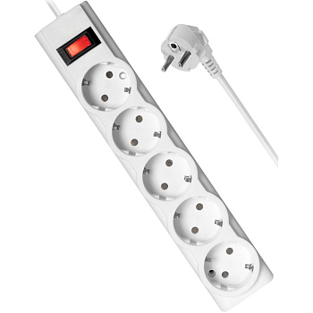 Сетевой фильтр Defender ILS 355, 5 розеток, 5м, White (99355) Сетевой фильтр Defender ILS 355, 5 розеток, 5м, White (99355)