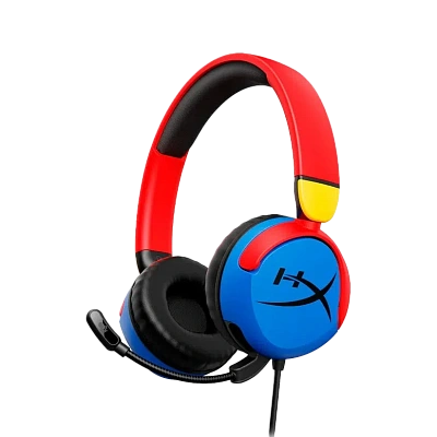 Наушники-гарнитура игровые HyperX 7G8F3AA Cloud Mini красно-синий (7G8F3AA)