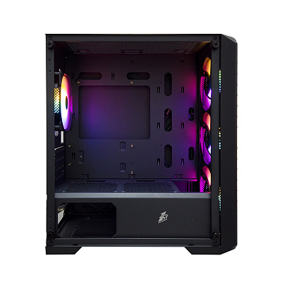 Компьютерный корпус 1STPLAYER TRILOBITE T5-BK без Б/П (T5-BK-4F2C3)