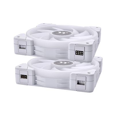 Кулер для компьютерного корпуса Thermaltake SWAFAN EX12 RGB PC Cooling Fan White (3-Fan Pack) (CL-F161-PL12SW-A)
