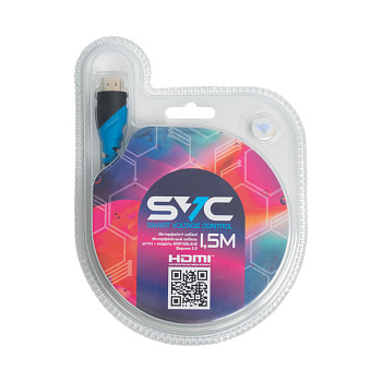 Интерфейсный кабель SVC HDMI-HDMI HR0150LB-B 1.5 м (HR0150LB-B)