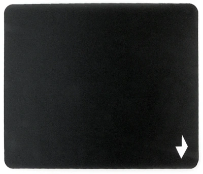 Коврик для мыши Gembird MP-BLACK-S, 220х180х1.2mm  (MP-BLACK-S)