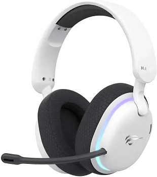 Наушники проводные Havit Fuxi-H7, White+Black (2.0301200409710E+14)