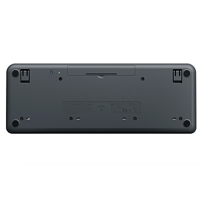 Клавиатура Logitech K250 Wireless, BT 5.1, Черный (920-013452)