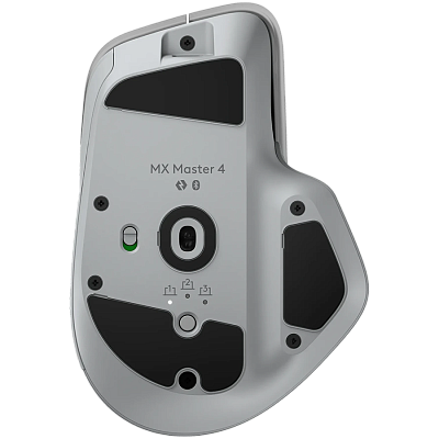Мышка Logitech MX Master 4 - Pale Grey (910-007563)