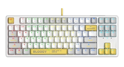 Клавиатура игровая Bloody S87 WHITE (S87-WHITE)