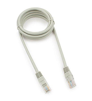 Патч-корд UTP Cablexpert, кат. 5e, 1.5м, серый (PP10-1.5M)
