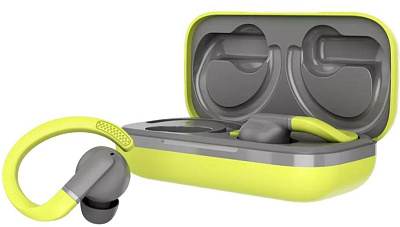 Наушники Canyon headset OnRun 11 Sport, Green (CNS-TWS11GR)