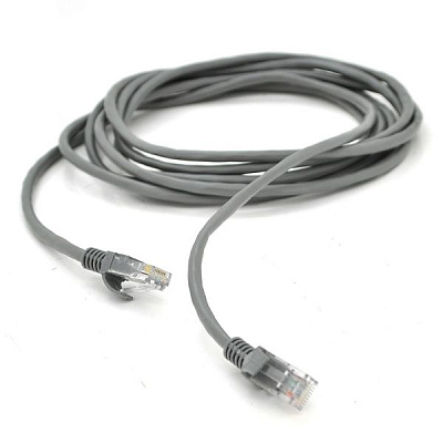 Патч-корд MOLEX Cat.5e U/UTP, LS0H, 1 м, серый (PCD-01001-0E)