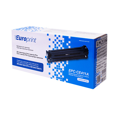  Картридж Europrint EPC-CE411A, Cyan (EPC-CE411A)