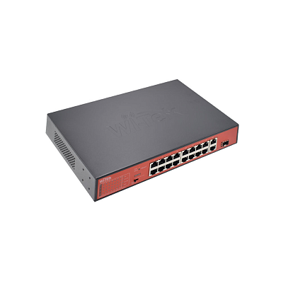 Коммутатор неуправляемый Wi-Tek WI-PS518G v4  (WI-PS518G v4)