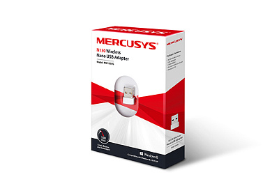 Сетевой адаптер беспроводной USB 150M Mercusys MW150US  (MW150US(EU))