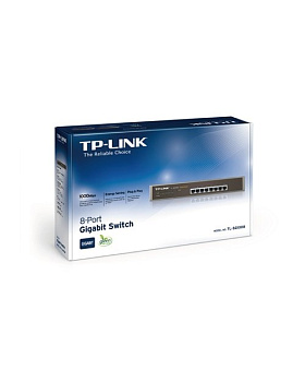Коммутатор TP-Link TL-SG1008 8-портовый гигабитный коммутатор (TL-SG1008)