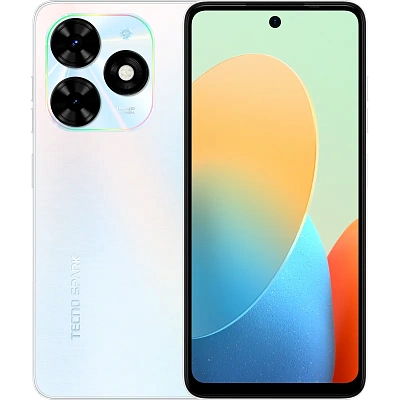 Смартфон Tecno Spark Go 2024,64Gb, Mystery White (BG6/64/4/Mystery White)
