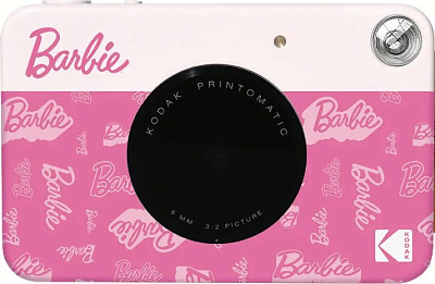 Фотоаппарат моментальной печати Kodak PRINTOMATIC Barbie светло-розовый (RODOMATICB20)