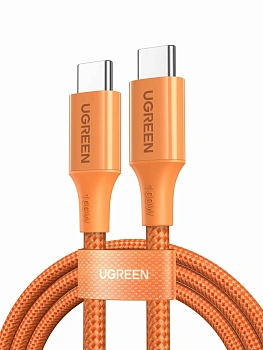 Кабель UGREEN USB C - USB C, 480Mbps, 60W, 1m, L501 (35334) 