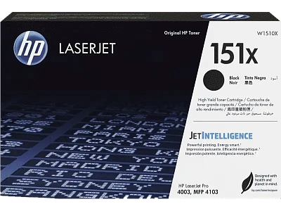 Картридж с тонером HP 151X LaserJet, черный (W1510X)