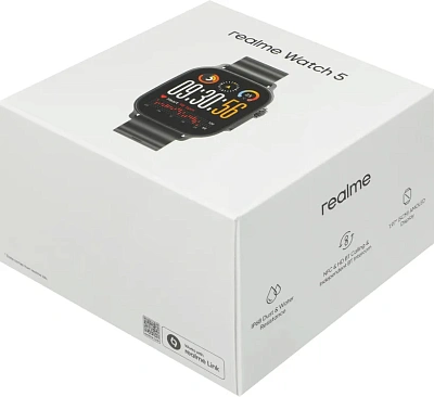 Смарт часы REALME RMW2501 REALME WATCH 5 ЧЕРНЫЙ (6941764468771)