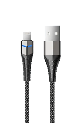 Кабель Accesstyle AL24-F100LED Black-Gray AL24-F100LED Black-Gray (AL24-F100LED Black-Gray)