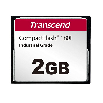 Карта памяти CompactFlash 2GB Transcend (TS2GCF180I)