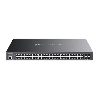Коммутатор PoE+ управляемый GbE 48-портовый Tp-Link SG3452XP 