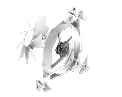 Вентилятор для корпуса ID-Cooling TF-12025-White (ID-FAN-TF-12025-WHITE)